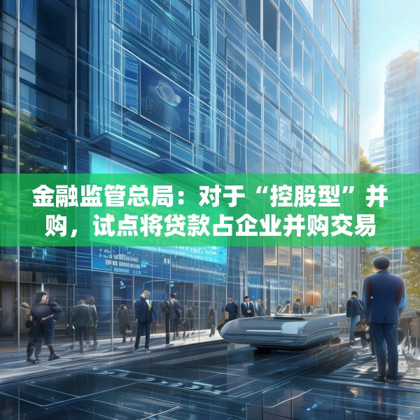 金融监管总局：对于“控股型”并购，试点将贷款占企业并购交易额“不应高于60%”放宽至“不应高于80%”