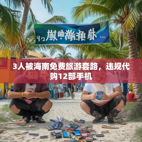3人被海南免费旅游套路，违规代购12部手机