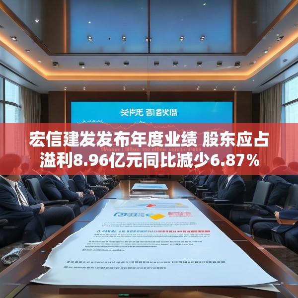 宏信建发发布年度业绩 股东应占溢利8.96亿元同比减少6.87%