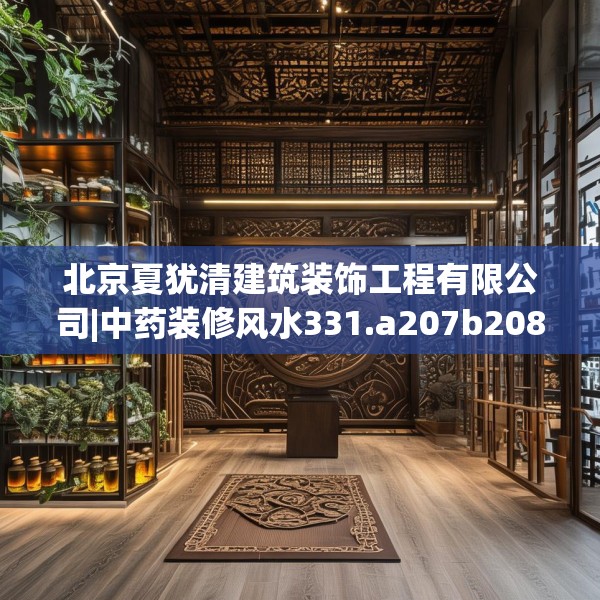 北京夏犹清建筑装饰工程有限公司|中药装修风水331.a207b208c211fgy.218fdsfds