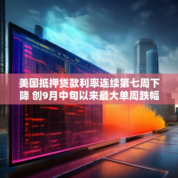 美国抵押贷款利率连续第七周下降 创9月中旬以来最大单周跌幅