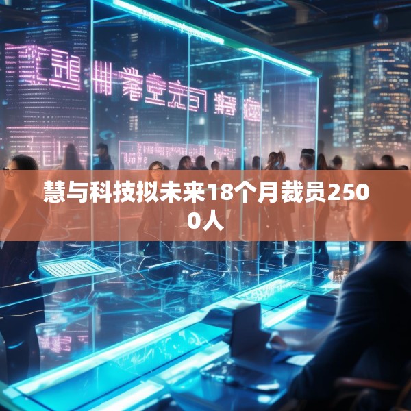慧与科技拟未来18个月裁员2500人
