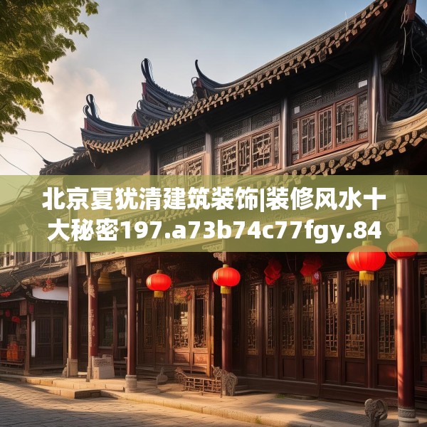 北京夏犹清建筑装饰|装修风水十大秘密197.a73b74c77fgy.84bnbn