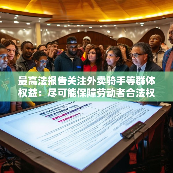 最高法报告关注外卖骑手等群体权益：尽可能保障劳动者合法权益