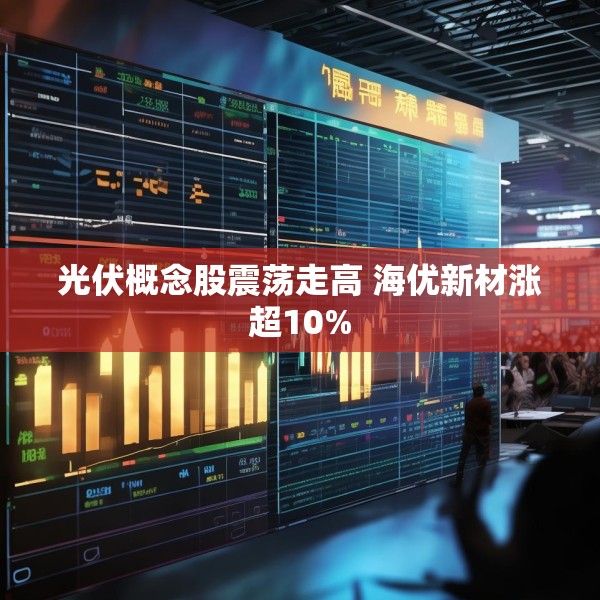 光伏概念股震荡走高 海优新材涨超10%