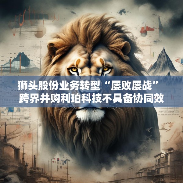 狮头股份业务转型“屡败屡战” 跨界并购利珀科技不具备协同效应