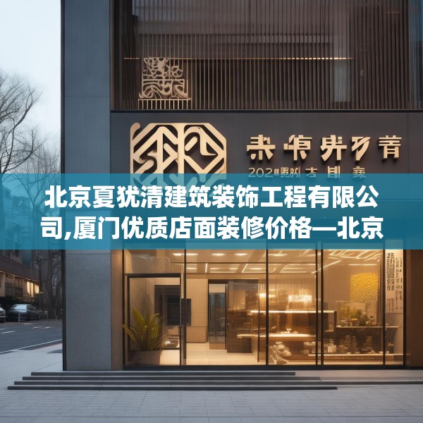 北京夏犹清建筑装饰工程有限公司,厦门优质店面装修价格—北京夏犹清建筑装饰工程有限公司402.a278b279c282fgy.289dsfds