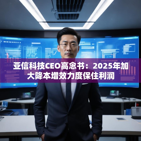 亚信科技CEO高念书：2025年加大降本增效力度保住利润
