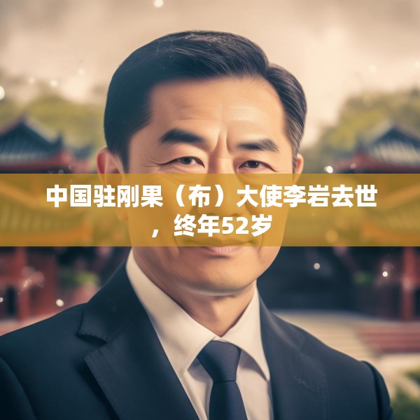 中国驻刚果（布）大使李岩去世，终年52岁