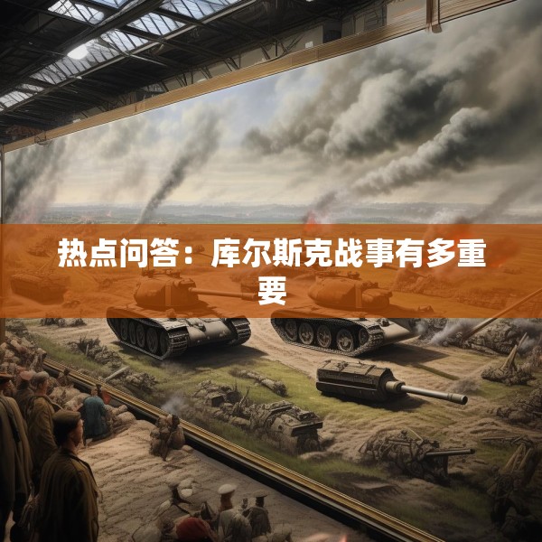 热点问答：库尔斯克战事有多重要