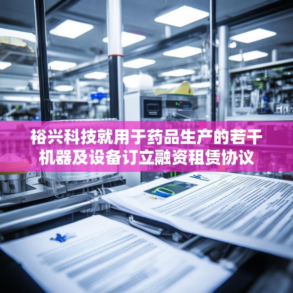 裕兴科技就用于药品生产的若干机器及设备订立融资租赁协议