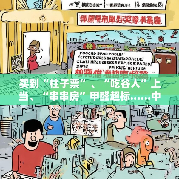 买到“柱子票”、“吃谷人”上当、“串串房”甲醛超标……中消协发布十大消费维权热点