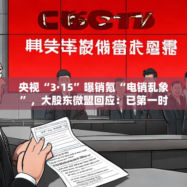 央视“3·15”曝销氪“电销乱象”，大股东微盟回应：已第一时间成立专项调查组