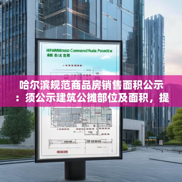 哈尔滨规范商品房销售面积公示：须公示建筑公摊部位及面积，提高面积公示透明度