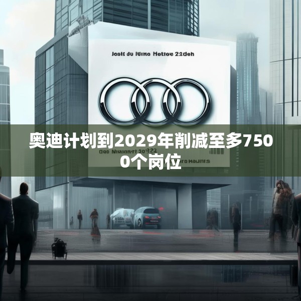 奥迪计划到2029年削减至多7500个岗位