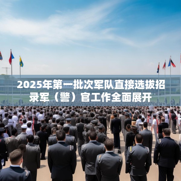 2025年第一批次军队直接选拔招录军（警）官工作全面展开