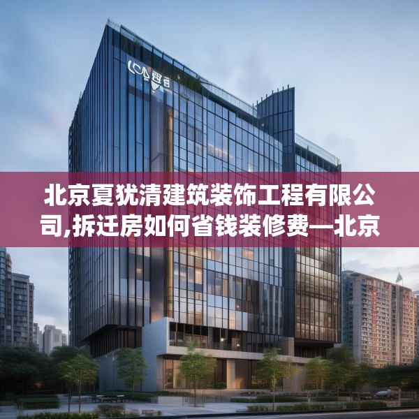北京夏犹清建筑装饰工程有限公司,拆迁房如何省钱装修费—北京夏犹清建筑装饰工程有限公司401.a277b278c281fgy.288fds