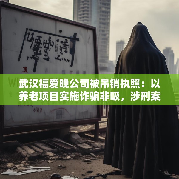 武汉福爱晚公司被吊销执照：以养老项目实施诈骗非吸，涉刑案已判决