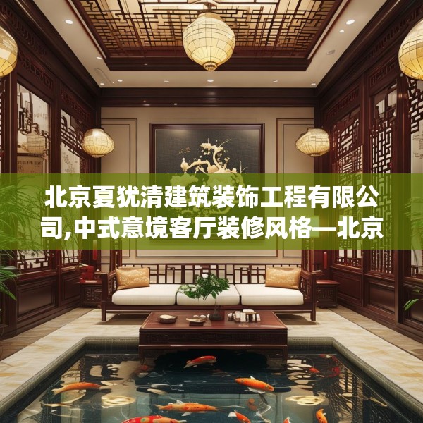 北京夏犹清建筑装饰工程有限公司,中式意境客厅装修风格—北京夏犹清建筑装饰工程有限公司418.a294b295c298fgy.305htyj