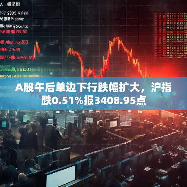 A股午后单边下行跌幅扩大，沪指跌0.51%报3408.95点