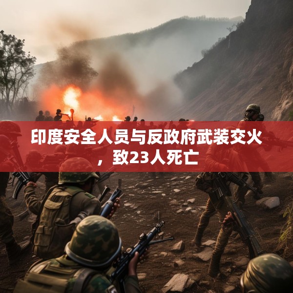 印度安全人员与反政府武装交火，致23人死亡
