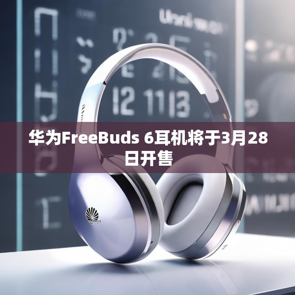 华为FreeBuds 6耳机将于3月28日开售