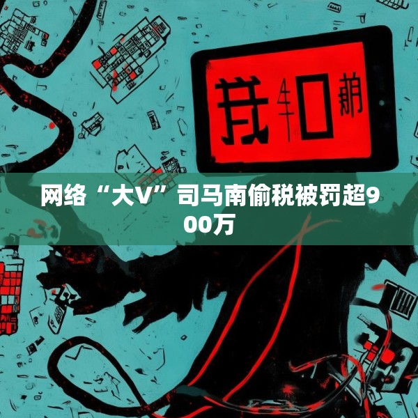 网络“大V”司马南偷税被罚超900万