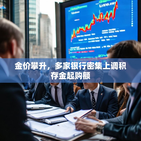 金价攀升，多家银行密集上调积存金起购额