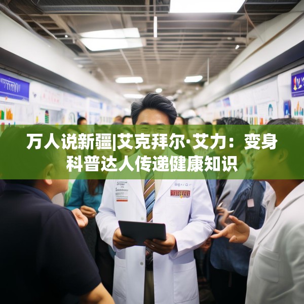 万人说新疆|艾克拜尔·艾力：变身科普达人传递健康知识