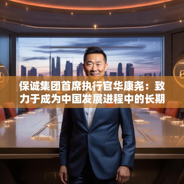 保诚集团首席执行官华康尧：致力于成为中国发展进程中的长期合作伙伴