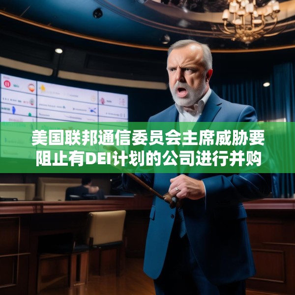 美国联邦通信委员会主席威胁要阻止有DEI计划的公司进行并购