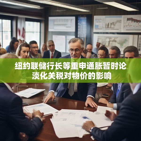 纽约联储行长等重申通胀暂时论 淡化关税对物价的影响