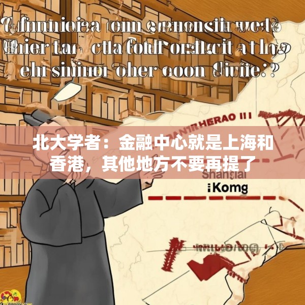 北大学者：金融中心就是上海和香港，其他地方不要再提了