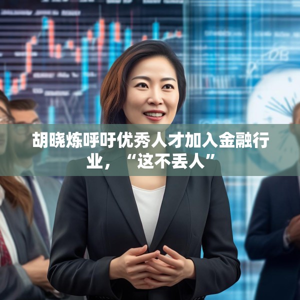 胡晓炼呼吁优秀人才加入金融行业，“这不丢人”