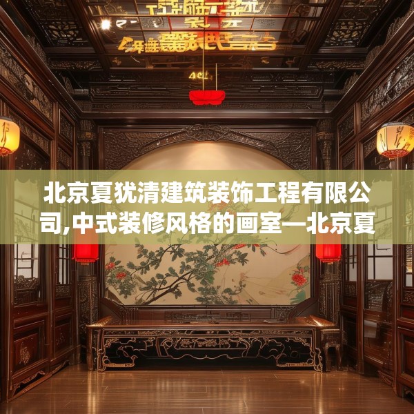 北京夏犹清建筑装饰工程有限公司,中式装修风格的画室—北京夏犹清建筑装饰工程有限公司402.a278b279c282fgy.289dsfds