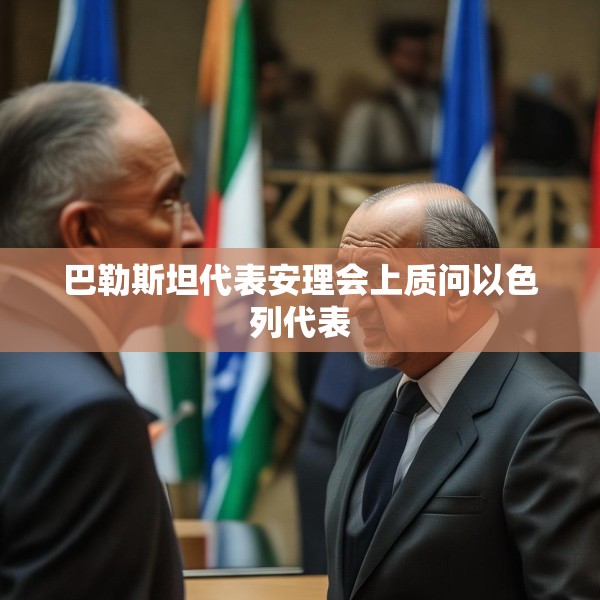 巴勒斯坦代表安理会上质问以色列代表