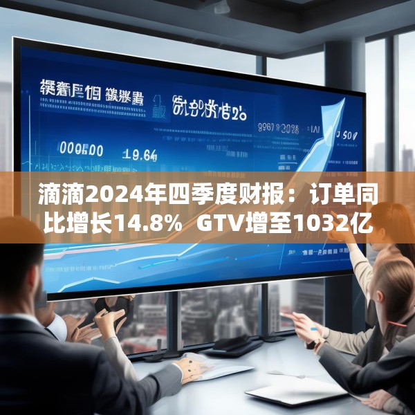 滴滴2024年四季度财报：订单同比增长14.8%  GTV增至1032亿元
