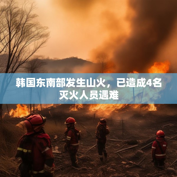 韩国东南部发生山火，已造成4名灭火人员遇难