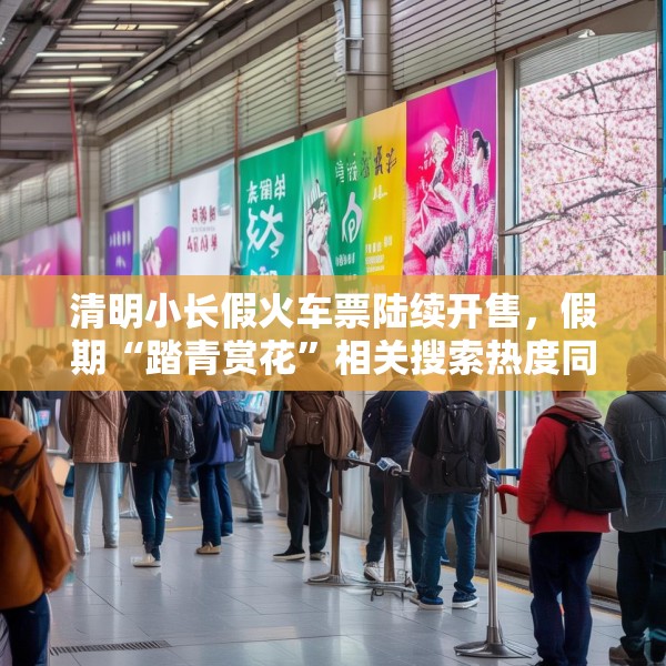 清明小长假火车票陆续开售，假期“踏青赏花”相关搜索热度同比上涨46%