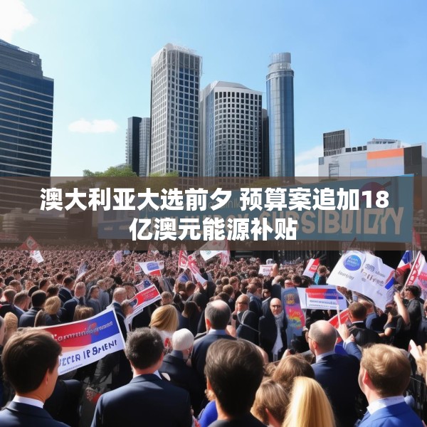 澳大利亚大选前夕 预算案追加18亿澳元能源补贴