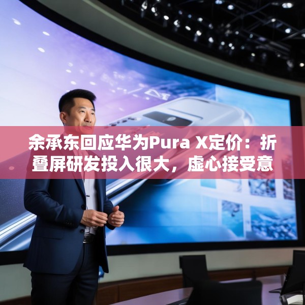 余承东回应华为Pura X定价：折叠屏研发投入很大，虚心接受意见