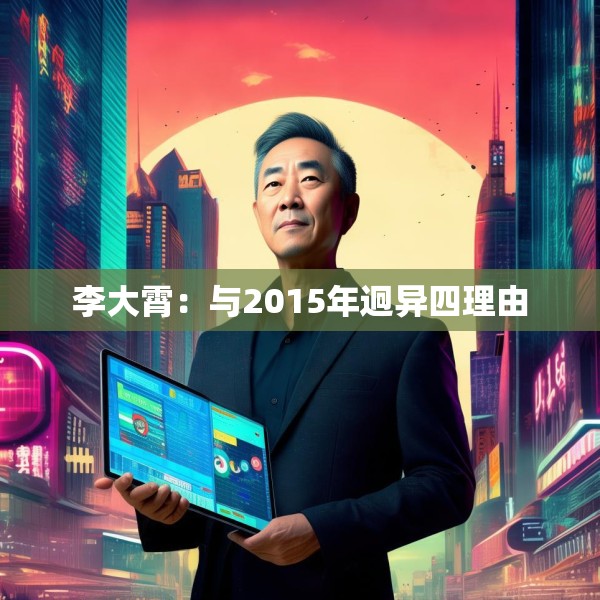 李大霄：与2015年迥异四理由