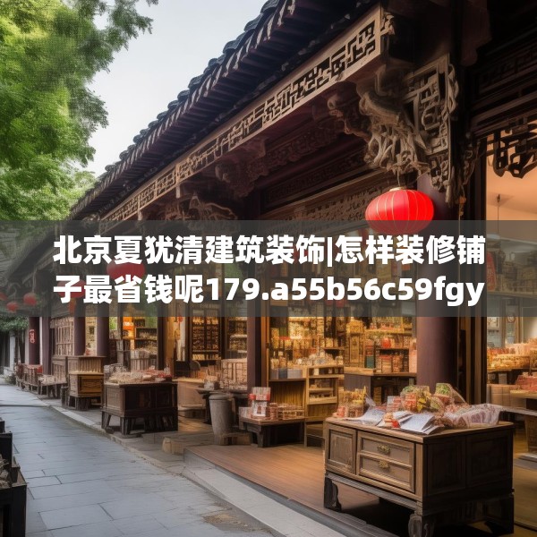 北京夏犹清建筑装饰|怎样装修铺子最省钱呢179.a55b56c59fgy.66bnbn