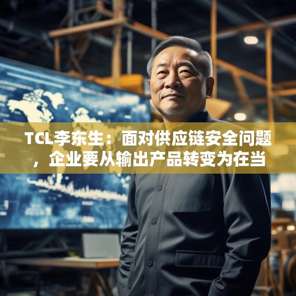 TCL李东生：面对供应链安全问题，企业要从输出产品转变为在当地建立产业和供应链体系