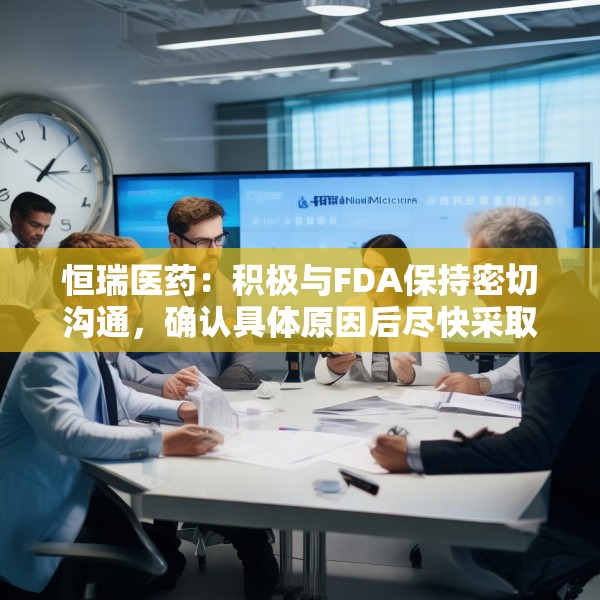 恒瑞医药：积极与FDA保持密切沟通，确认具体原因后尽快采取措施并重新提交申请