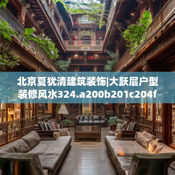北京夏犹清建筑装饰|大跃层户型装修风水324.a200b201c204fgy.211nbn