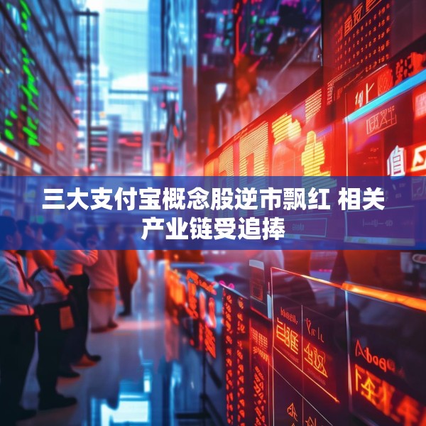 三大支付宝概念股逆市飘红 相关产业链受追捧
