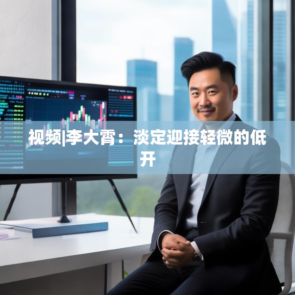 视频|李大霄：淡定迎接轻微的低开
