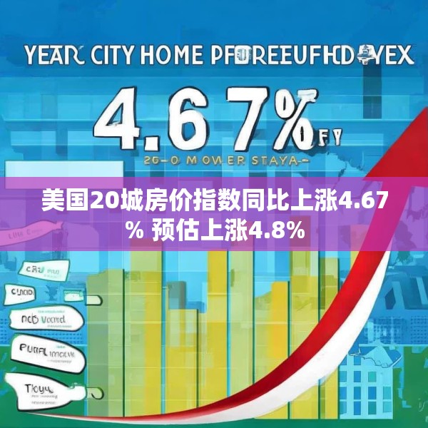 美国20城房价指数同比上涨4.67% 预估上涨4.8%
