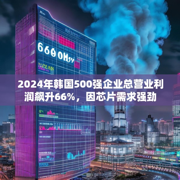 2024年韩国500强企业总营业利润飙升66%，因芯片需求强劲